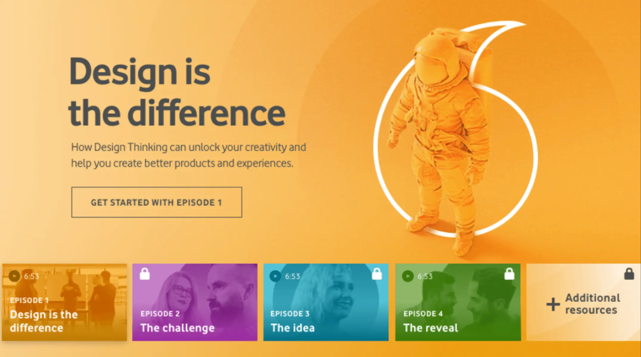 Vodafone – Design is the Difference